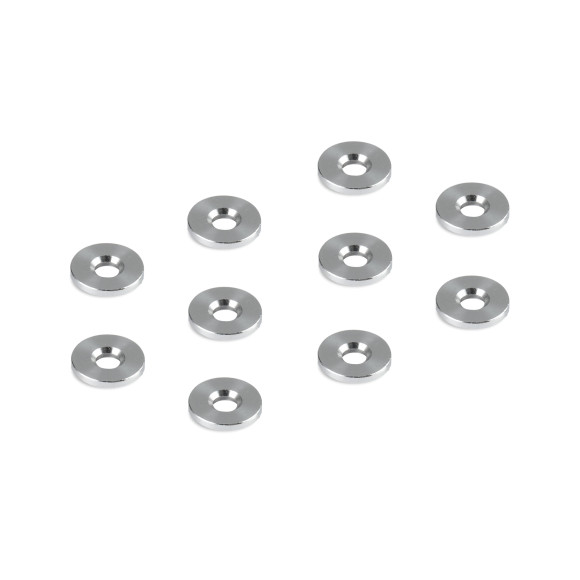 Rondelles alu 3x9x1.0mm (10) - XRAY - 303118-C