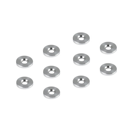Rondelles alu 3x9x1.0mm (10) - XRAY - 303118-C
