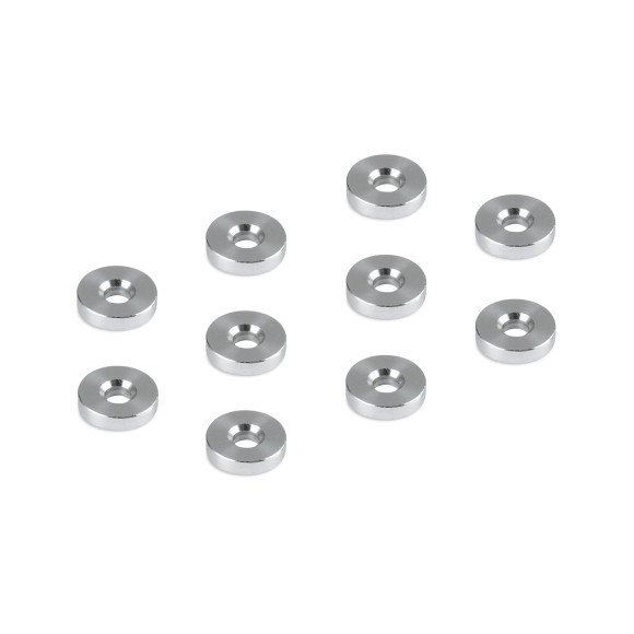 Rondelles alu 3x9x2.0mm (10) - XRAY - 303119-C