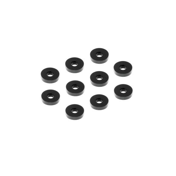 ALU SHIM 3x9x2.0MM - BLACK (10) - XRAY - 303119-K