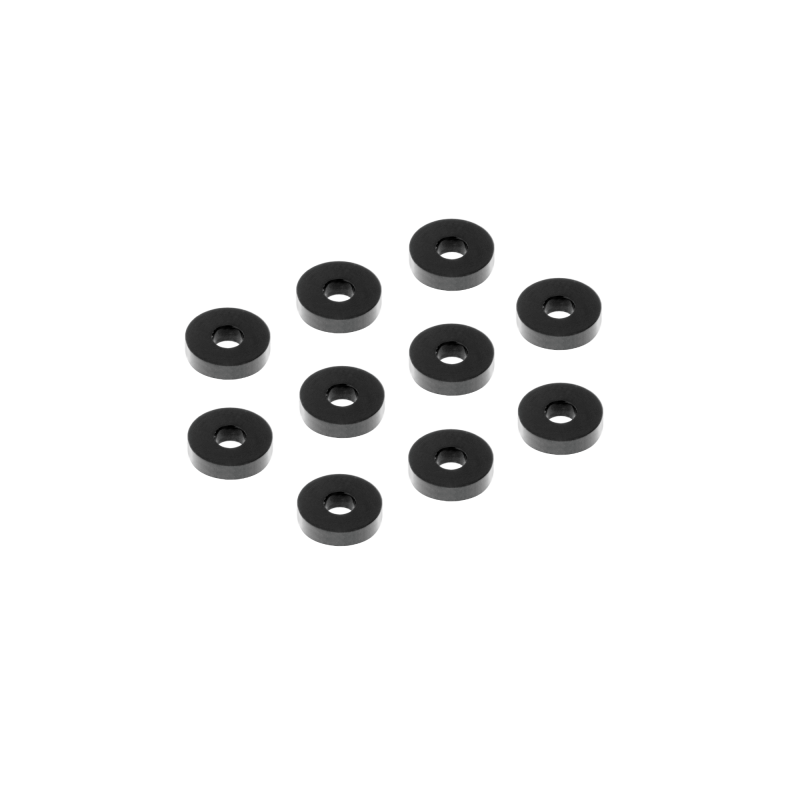 ALU SHIM 3x9x2.0MM - BLACK (10) - XRAY - 303119-K