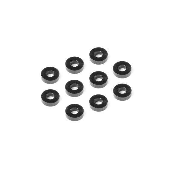 ALU SHIM 3x7x2.0MM - BLACK (10) - XRAY - 303138-K
