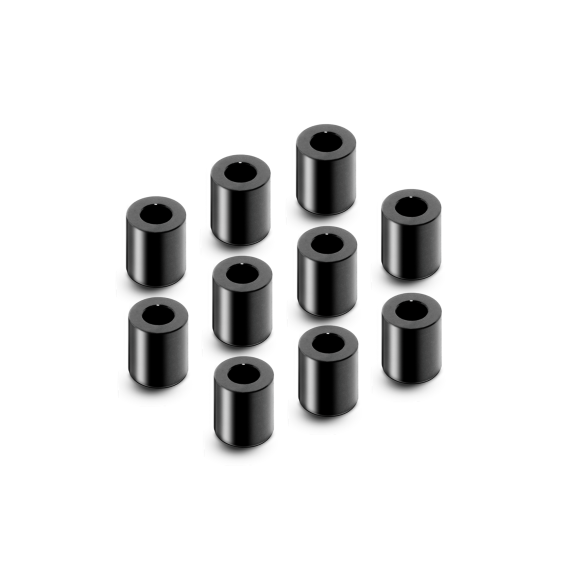 ALU SHIM 3x6x7.0MM - BLACK (10) - XRAY - 303139-K