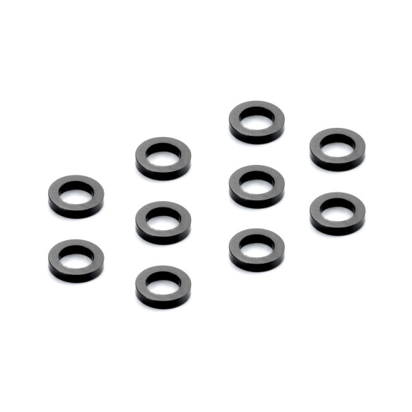 ALU SHIM 3x5x1.0MM - BLACK (10) - XRAY - 303141-K