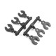 CASTER CLIPS (2) - 352380 - XRAY