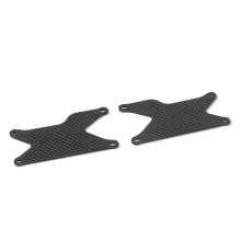 XB8 Plaques carbone triangle arrière (2) - XRAY - 353191