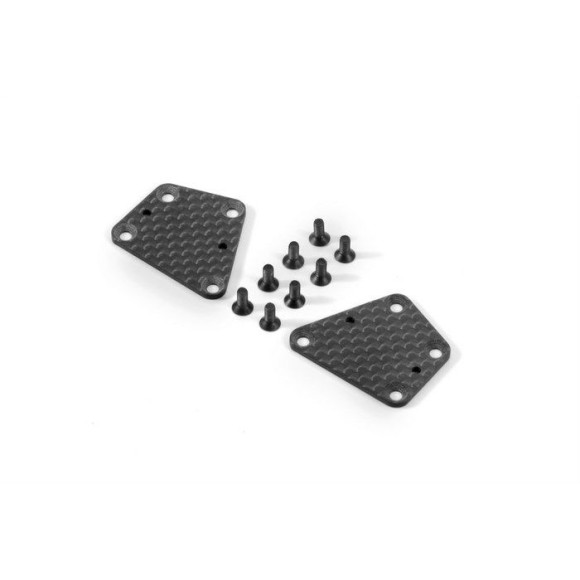 Graphite Ars Rear Lower Arm Plate 1.6mm (L+R) - XRAY - 303192