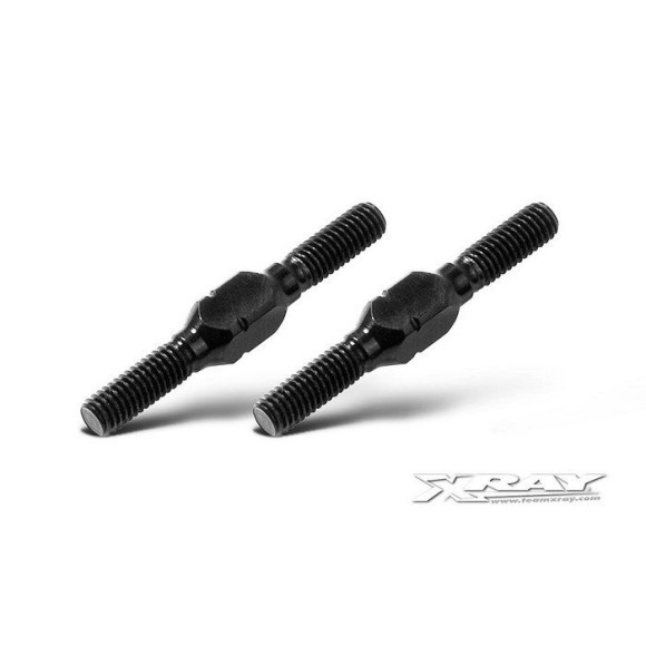 Alu Adj. Turnbuckle L/R 26 mm - Swiss 7075 T6 (2) - XRAY - 303212