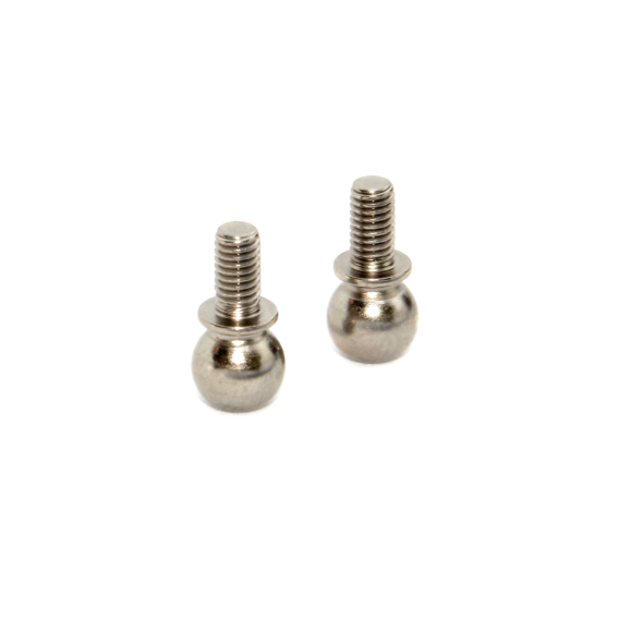 X4 Rotule 6mm avec filetage M3x5.5mm (2) - XRAY - 303260
