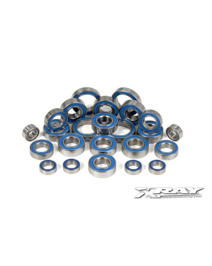 BALL-BEARING SET - RUBBER COVERED FOR XB9 (24) - 359003 - XRAY