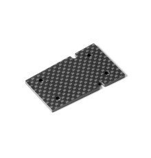 XB4'20 GRAPHITE REAR CHASSIS PLATE 2MM - NARROW - 361280 - XRAY