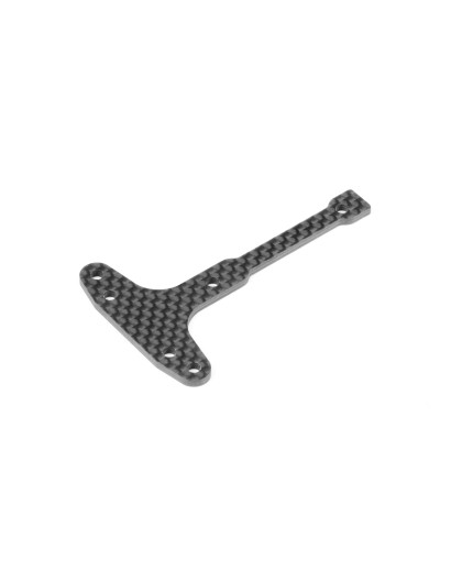 XB4'22 GRAPHITE CHASSIS T-BRACE - FRONT - 2.2MM - XRAY - 361289