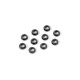 XB4 Rondelles coniques alu noires (10) - XRAY - 362280-K