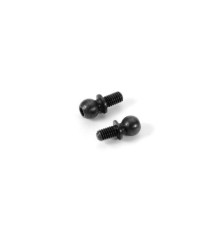 BALL END 4.9MM WITH THREAD 5MM (2) - 362649 - XRAY