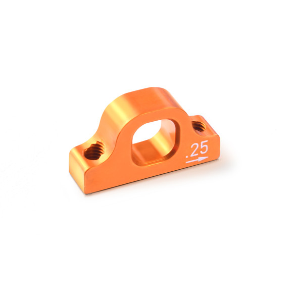 ALU LOWER 2-PIECE SUSPENSION 0.25 ECCENTRIC HOLDER - 303718-O - XRAY