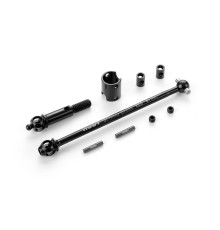 ECS FRONT DRIVE SHAFT 81MM WITH 2.5MM PIN - HUDY SPRING STEEL™ - SET-