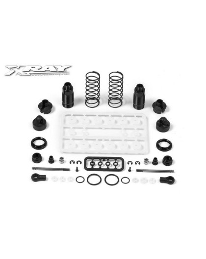 FRONT SHOCK ABSORBERS COMPLETE SET - V3 (2) - 368100 - XRAY