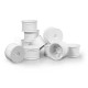 4WD REAR WHEEL AERODISK WITH 14MM HEX - WHITE (10) - 369901 - XRAY