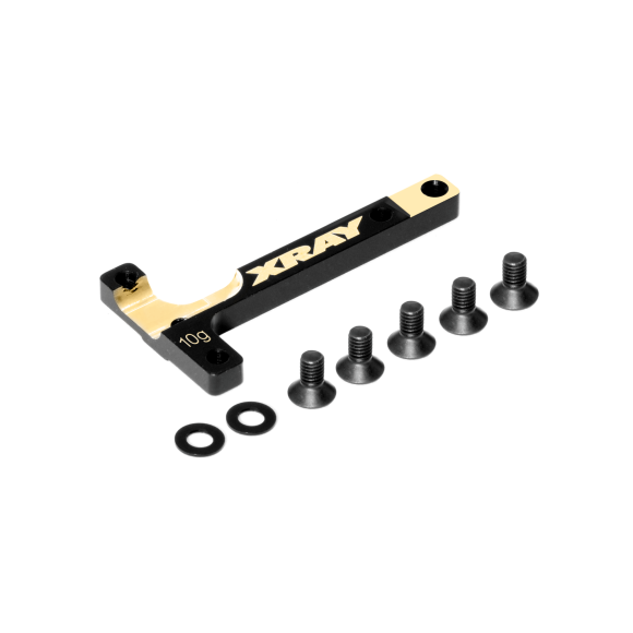 X4 Renfort de châssis laiton 10g - XRAY - 303767