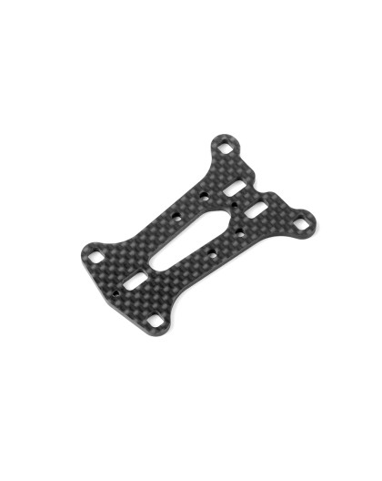 X1'19 GRAPHITE ARM MOUNT PLATE - WIDE TRACK-WIDTH - 2.5MM - 371065 - 