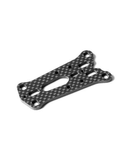 X1'20 GRAPHITE ARM MOUNT PLATE - NARROW TRACK-WIDTH - 2.5MM - 371066 