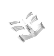 X1 COMPOSITE ADJUSTABLE FRONT WING - WHITE - ETS APPROVED - 371203 - 
