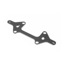 X12 Triangle inférieur AV carbone 2.5mm - Large +2mm - XRAY - 372126