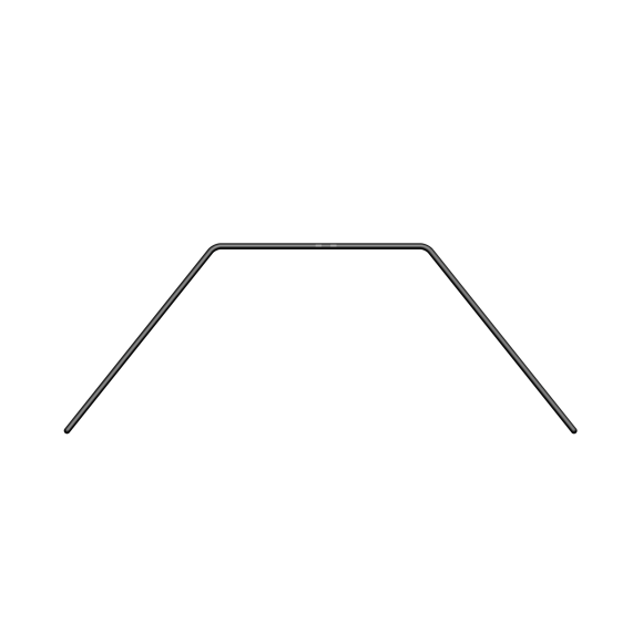 X4 Barre anti-roulis arrière 1.2mm - XRAY - 303822