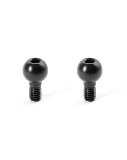 BALL END 6.0MM WITH THREAD 4MM (2) - 373243 - XRAY