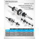X12 BALL DIFFERENTIAL - SET - XRAY - 375009