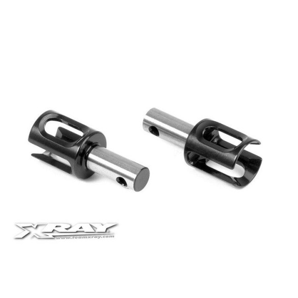 GEAR DIFF OUTDRIVE ADAPTER - HUDY SPRING STEEL™ (2) - 304971 - XRAY