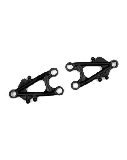 SET OF FRONT LOWER SUSPENSION ARMS M18T (2) - 382120 - XRAY