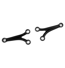SET OF FRONT UPPER SUSPENSION ARMS M18T (2) - 382150 - XRAY