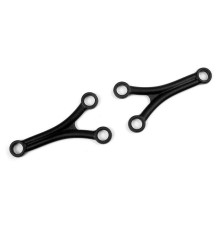 SET OF REAR UPPER SUSPENSION ARMS M18T (2) - 383150 - XRAY