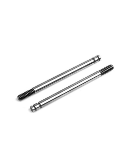 FRONT MICRO SHOCK SHAFT M18T (2) - 388160 - XRAY