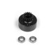 CLUTCH BELL 16T WITH BEARINGS - 388516 - XRAY