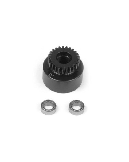 CLUTCH BELL 25T WITH BEARINGS - 388525 - XRAY