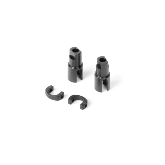 Steel Solid Axle Driveshaft Adapter (2) - XRAY - 305134