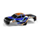 BODY 1/18 NITRO MT - PAINTED & TRIMMED - DRAGONFIRE - BLUE - 389764 -
