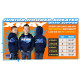 XRAY JUNIOR SWEATER HOODED WITH ZIPPER - BLUE (S) - XRAY - 395601S