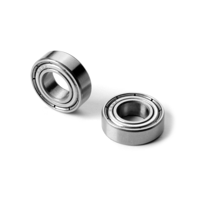 Roulements flasques acier 8x16x5mm - graisse (2) - XRAY - 930816