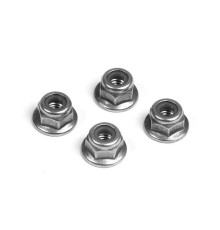 NUT M4 WITH FLANGE (10) - 960140 - XRAY