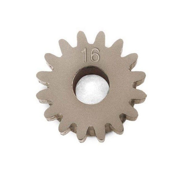 ALU PINION GEAR - HARD COATED 16T / 48 - SHORT -305716-XRAY