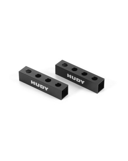 CHASSIS DROOP GAUGE SUPPORT BLOCKS (20 MM) FOR 1/8 - LW (2) - 107701 