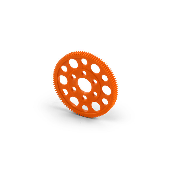 OFFSET SPUR GEAR 100T / 64 - ORANGE - 305870-O - XRAY