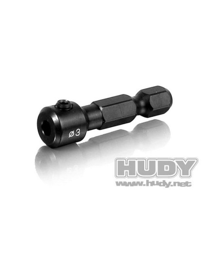 Adaptateur visseuse 3.0mm - HUDY - 111030