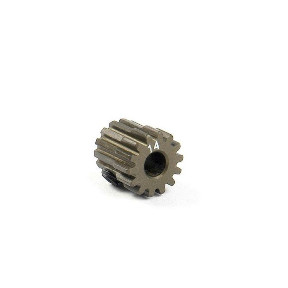 Narrow Alu Pinion Gear - Hard Coated 14T / 48 - XRAY - 305914
