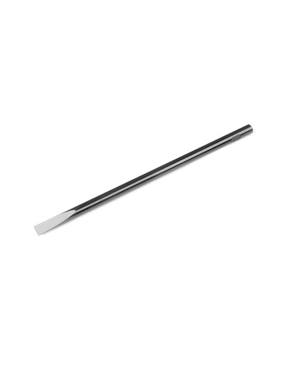 SLOTTED SCREWDRIVER REPLACEMENT TIP 5.0 x 120 MM - HUDY - 155041