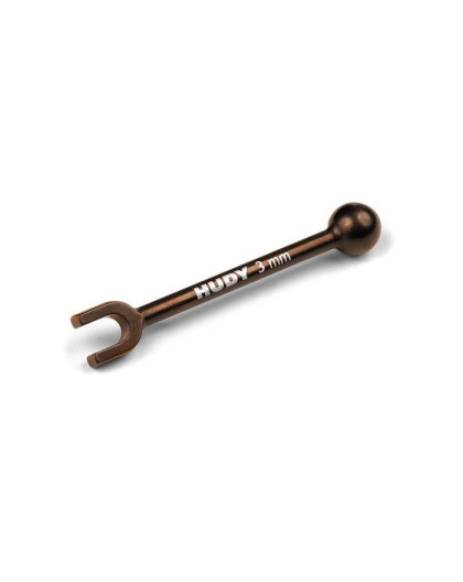 HUDY SPRING STEEL TURNBUCKLE WRENCH 3MM - 181030 - HUDY