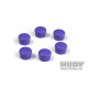 Bouchon de manche 22mm violet (6) - HUDY - 195062-V